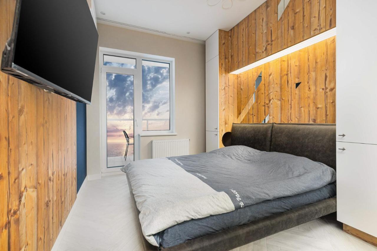 New Romantic Sea-View Studio By Odessa Beach Екстериор снимка