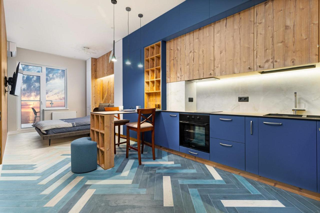 New Romantic Sea-View Studio By Odessa Beach Екстериор снимка